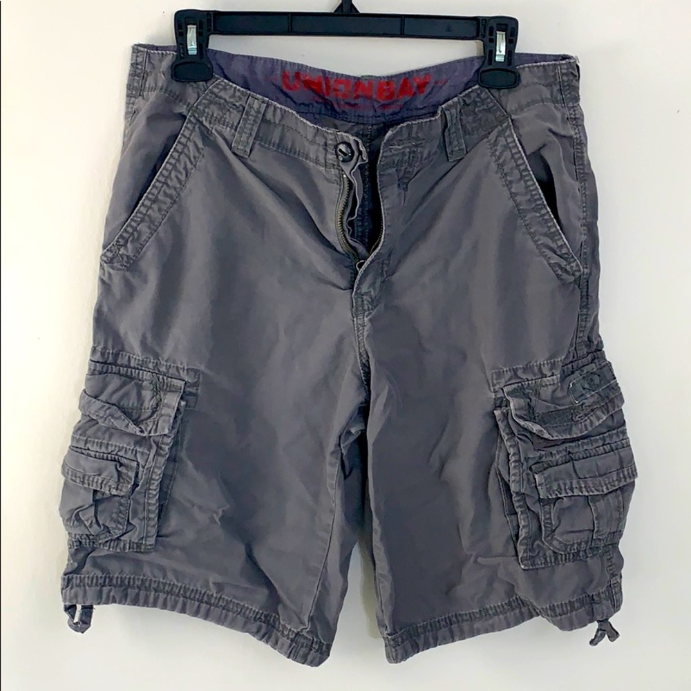 UnionBay Gray Shorts with Side Pockets
